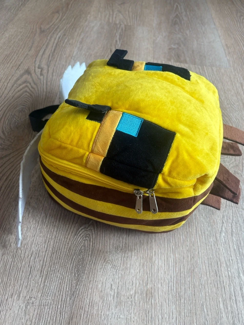Minecraft Bee Plush Mini Backpack‎ Kids Boys Girls Officially Licensed Mojang